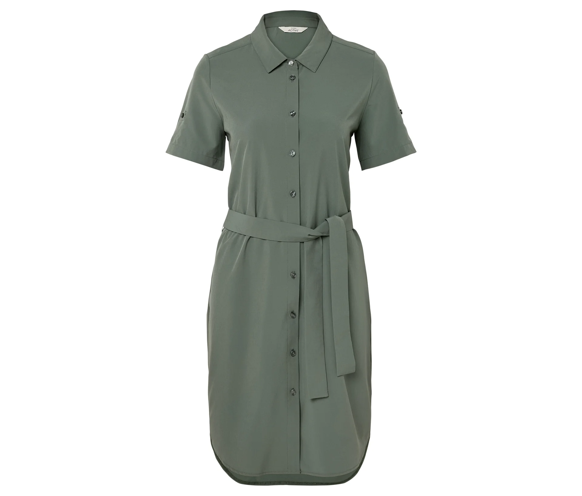 Tchibo - Outdoorové funkční šaty - vel. 36 - barva: khaki