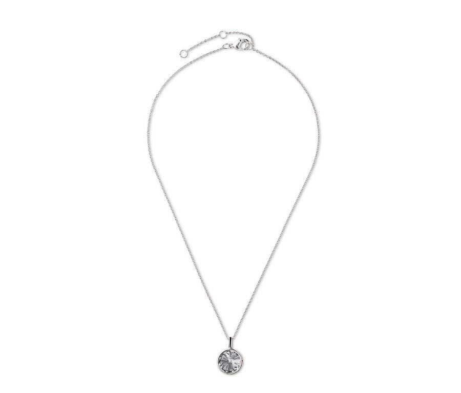 Stříbrný náhrdelník s kamínkem Rivoli od Swarovski®.
