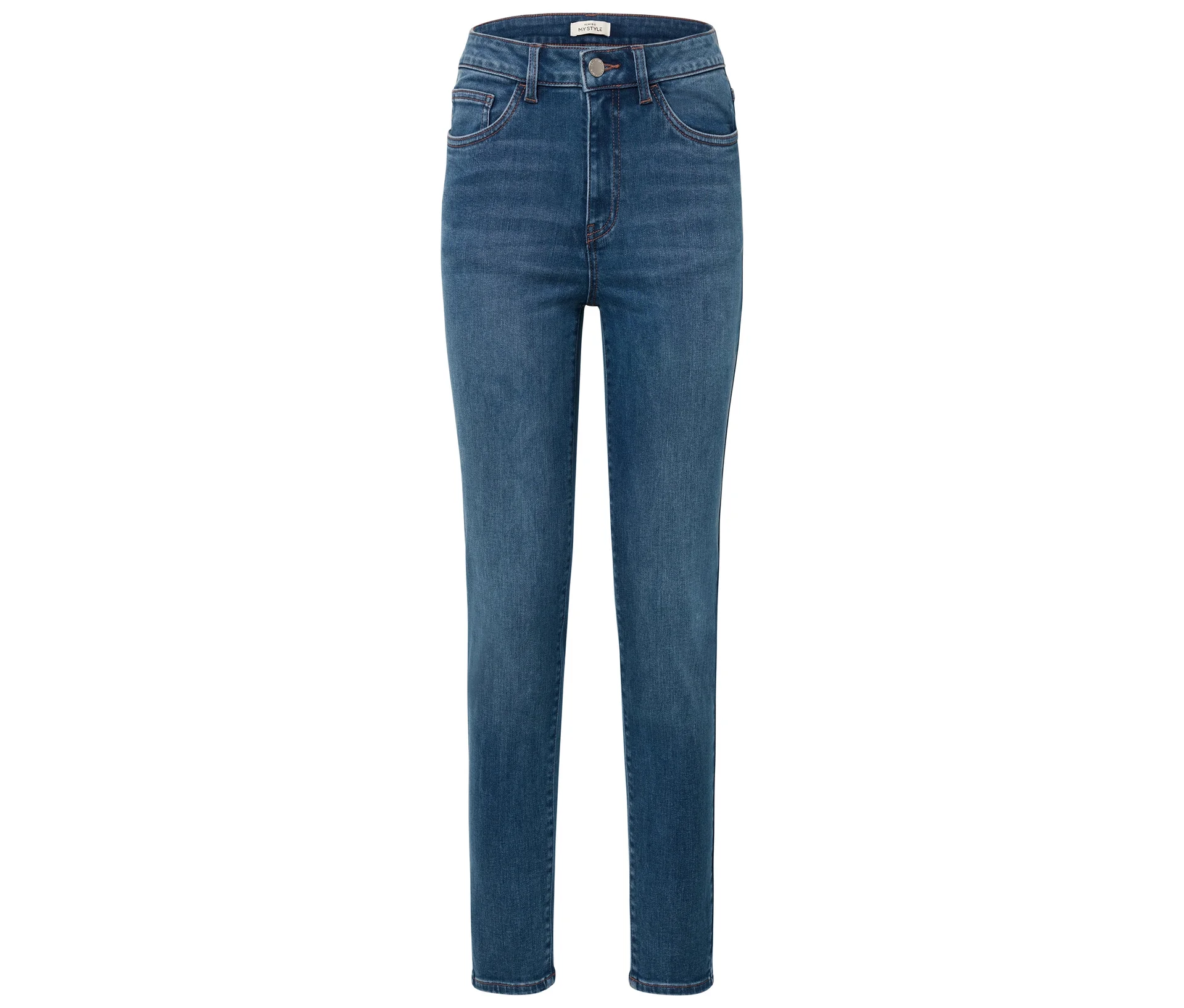 Džíny skinny – střih »Hanna«, mid blue