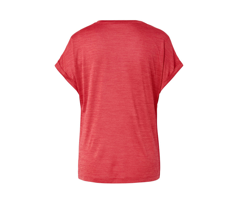 Růžové funkční tričko.