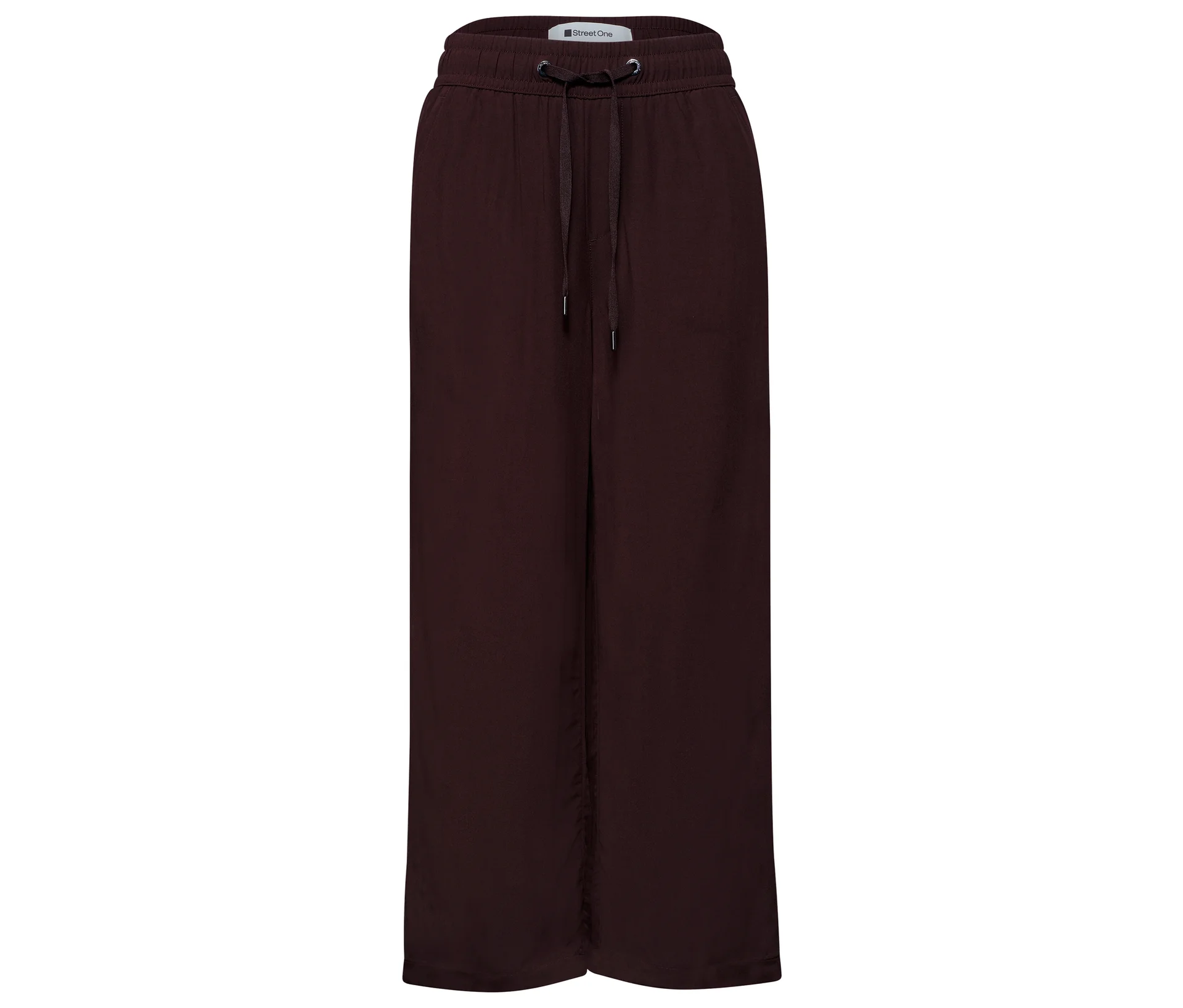7/8 kalhoty culottes Street One, hnědá