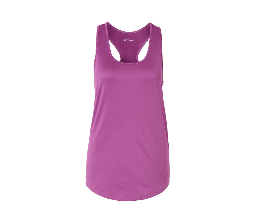 Fialový funkční top.