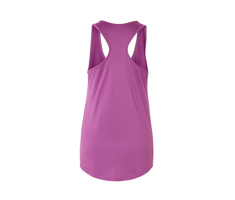 Fialový funkční top z dvoukusové sady.