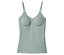 Světle zelený top s véčkovým výstřihem a vestavěnou podprsenkou.