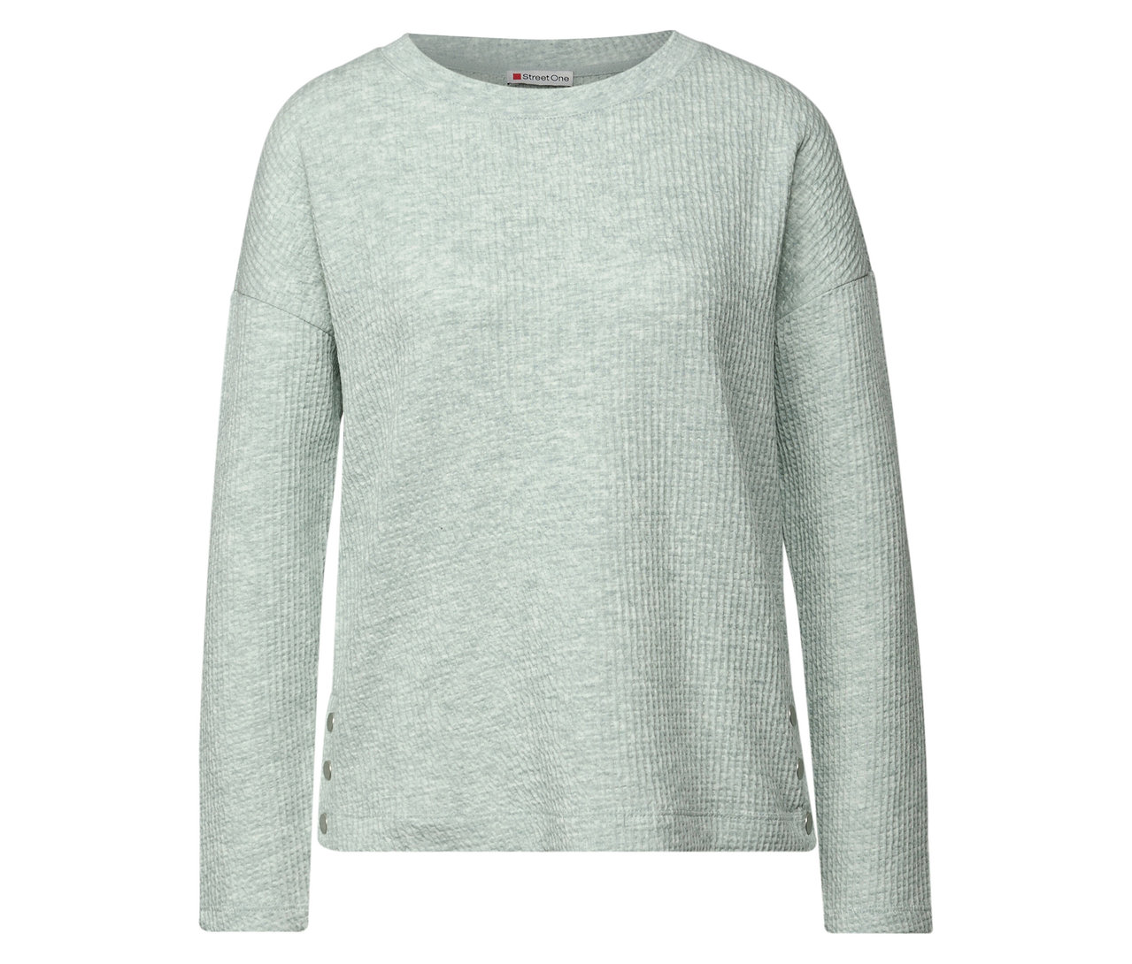 Světle modré tričko Street One se strukturou.