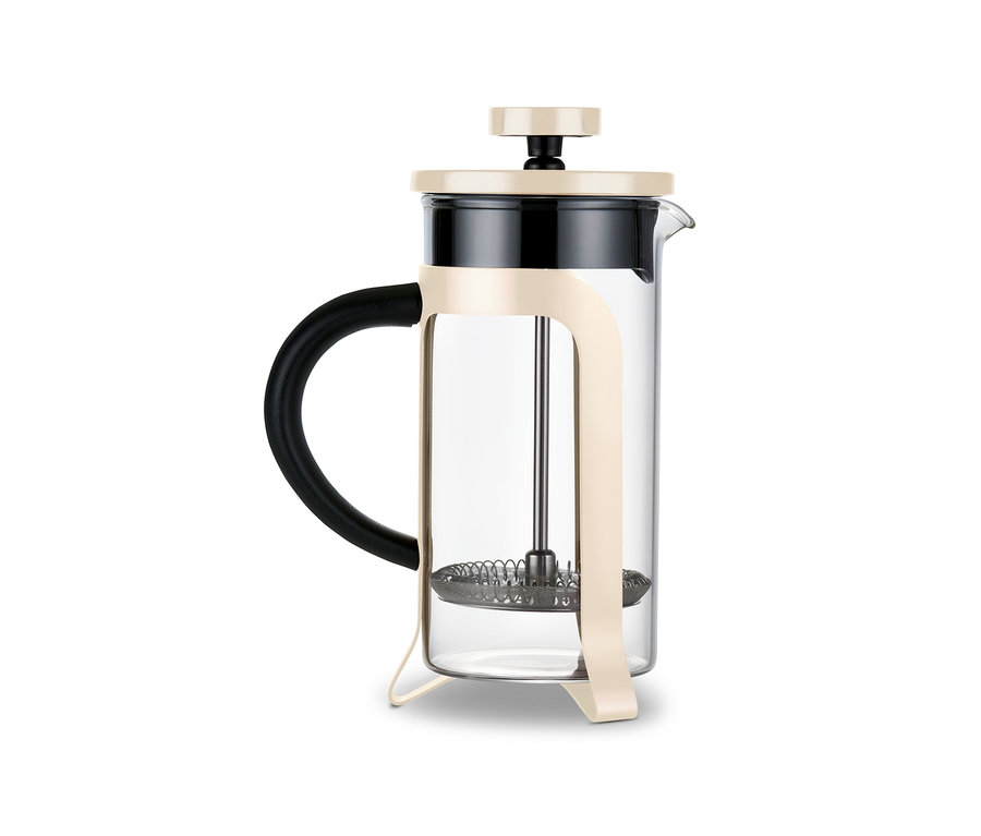 French press konvička 300 ml, 2 šálky, friendly beige.