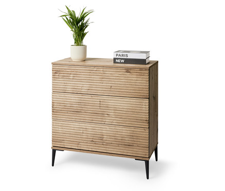 Komoda »REET« v lamelovém vzhledu