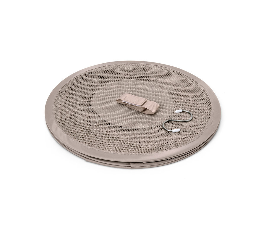 Béžová úložná síť.