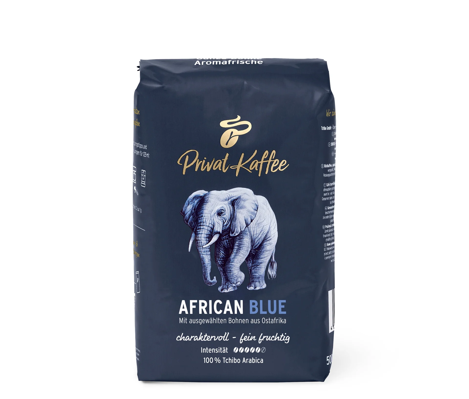 Privat Kaffee African Blue − 500 g zrnkové kávy