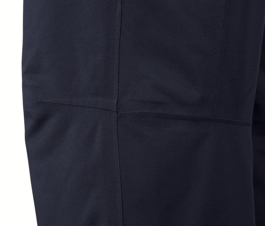 Detail lyžařských kalhot.