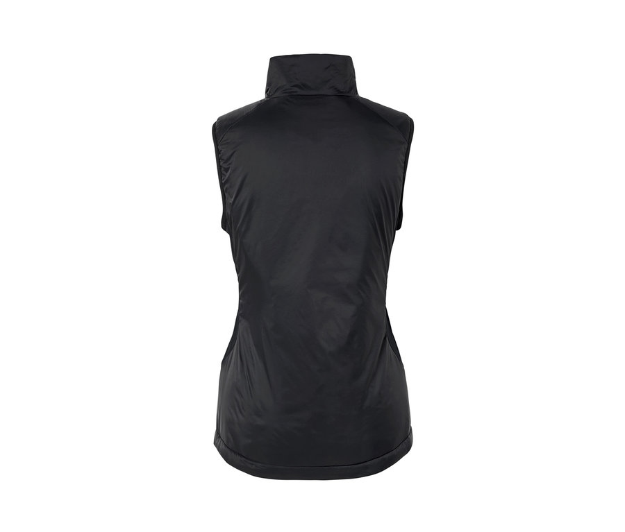 Černá hybridní vesta »pack light«.