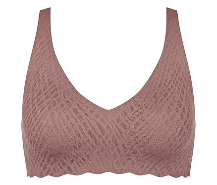 Měkká podprsenka sloggi ZERO Feel Bliss Soft Bra, cacao.