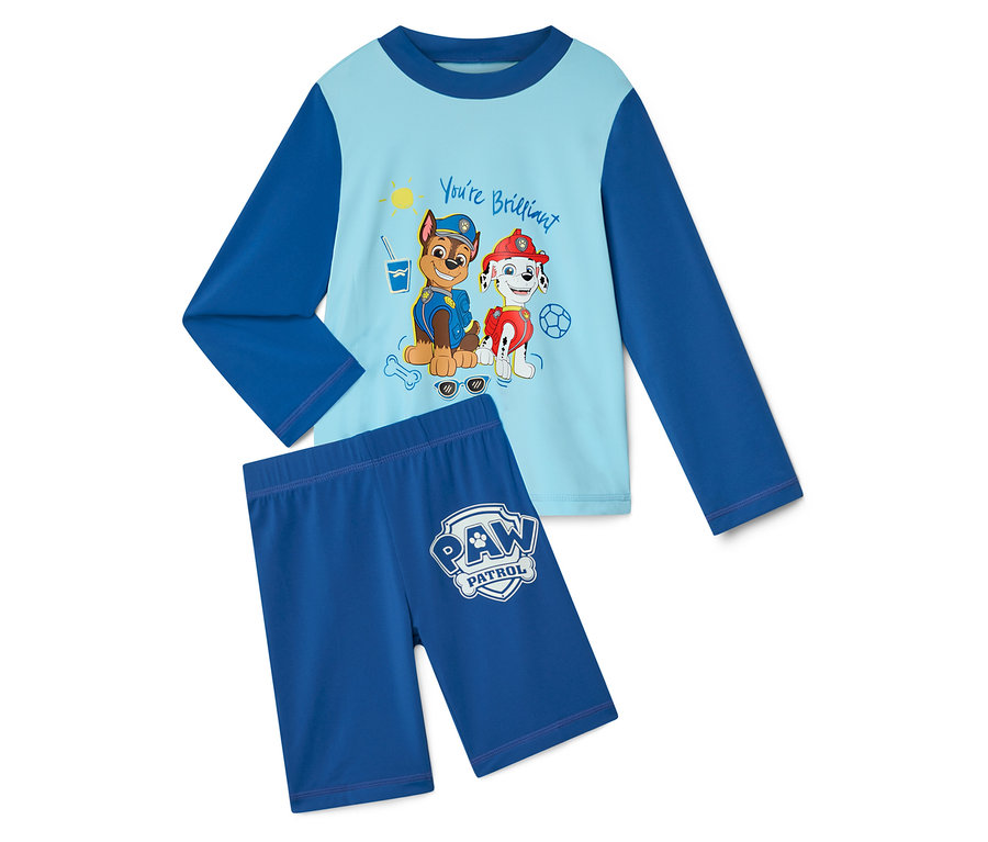Modré pyžamo Tlapková patrola s Chasem a Marshallem.