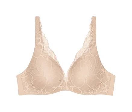 Podprsenka Triumph Body Makeup Illusion Lace WP, tělová.