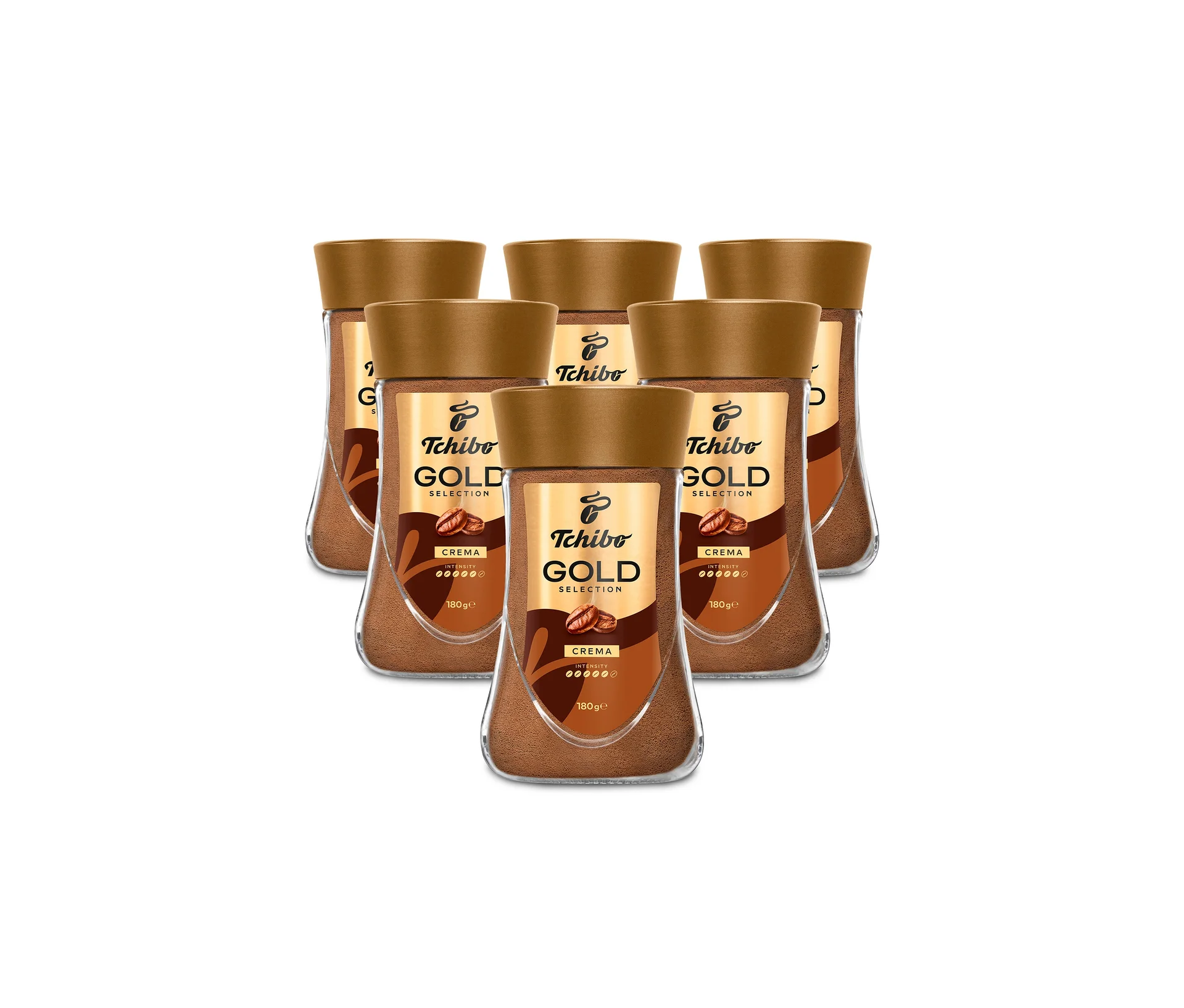 Gold Selection 6x180 g instantní kávy