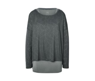Triko: šalvějová<br>Top: tmavě zelená