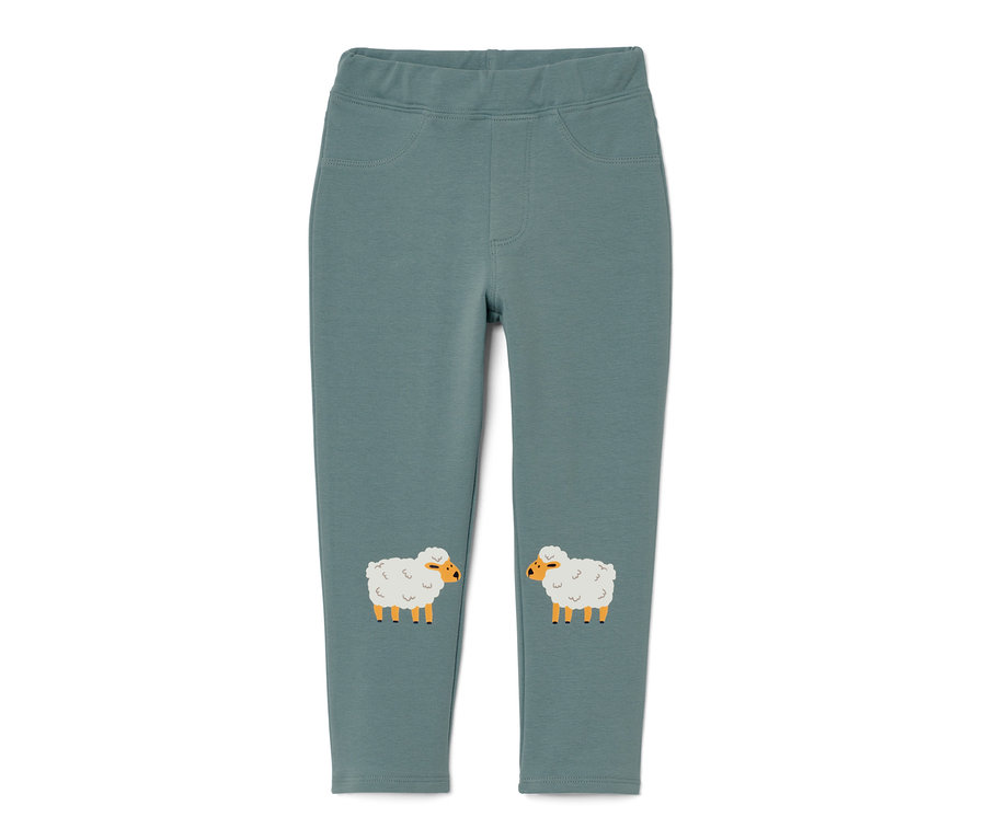 Dětské tregíny s potiskem oveček.