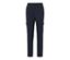 Tmavě modré kalhoty joggpant s cargo kapsami.