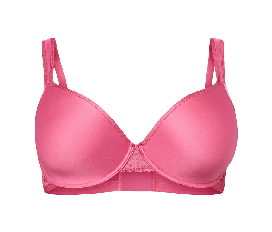 Růžová podprsenka Spacer na bílém pozadí.