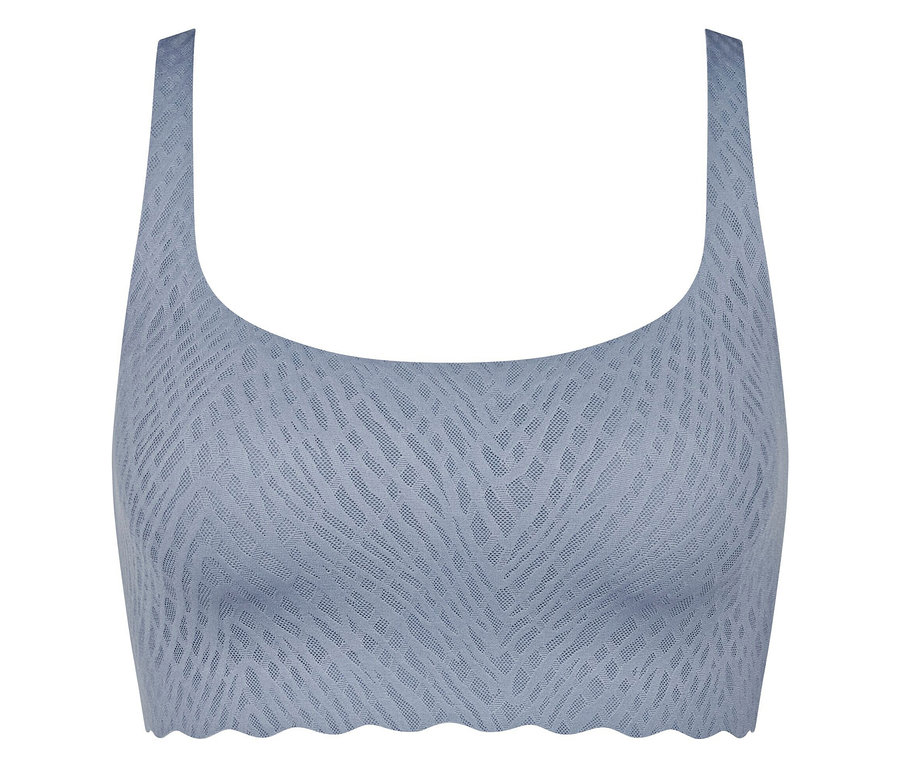 Modrošedý top Sloggi ZERO Feel Bliss.