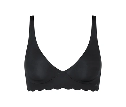 Černá podprsenka sloggi ZERO Microfibre 2.0 Soft bra.