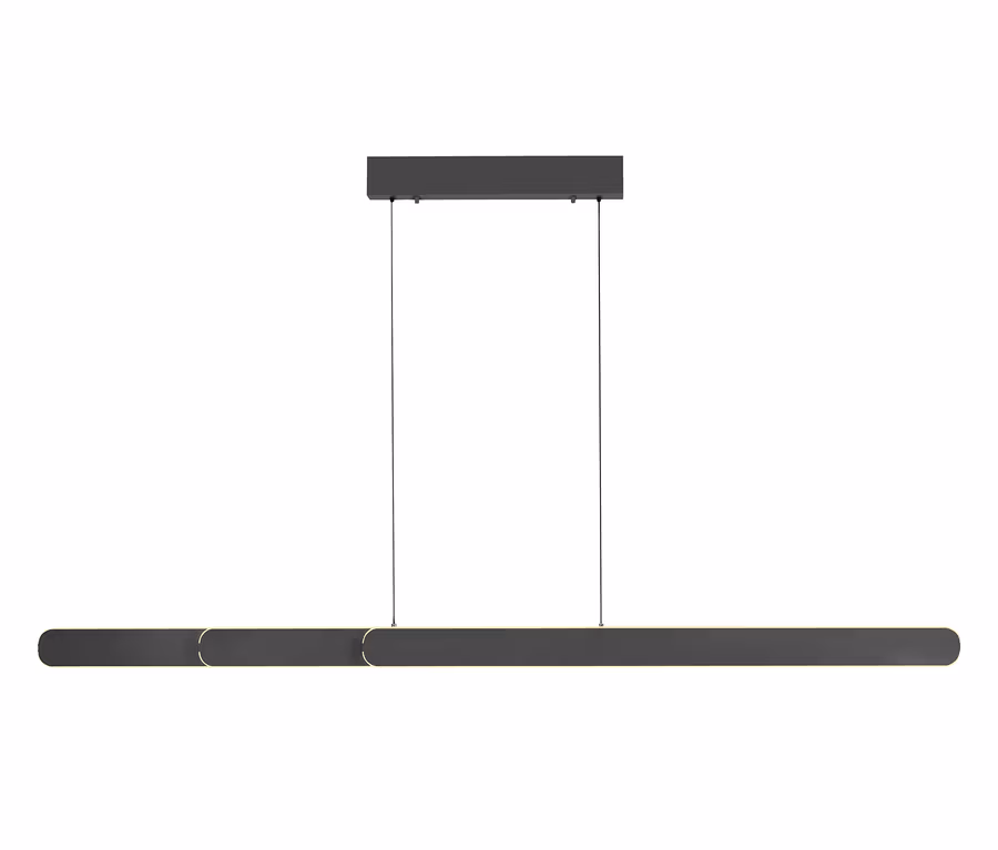 Černá LED závěsná lampa Paul Neuhaus »Adriana Round«.