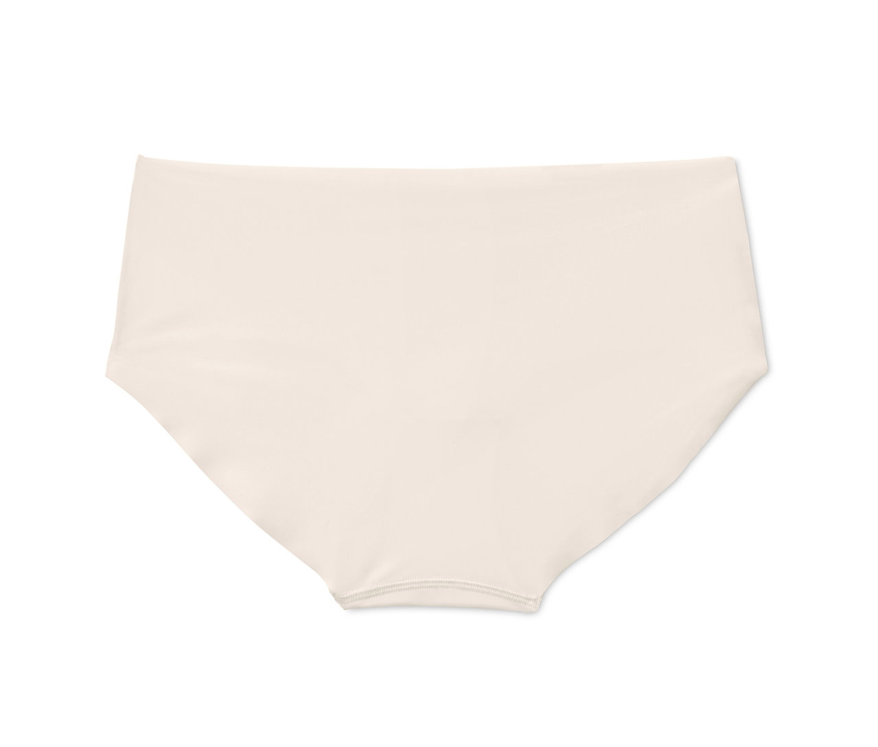Béžové kalhotky »Magic Cut«, 3 ks na bílém pozadí.