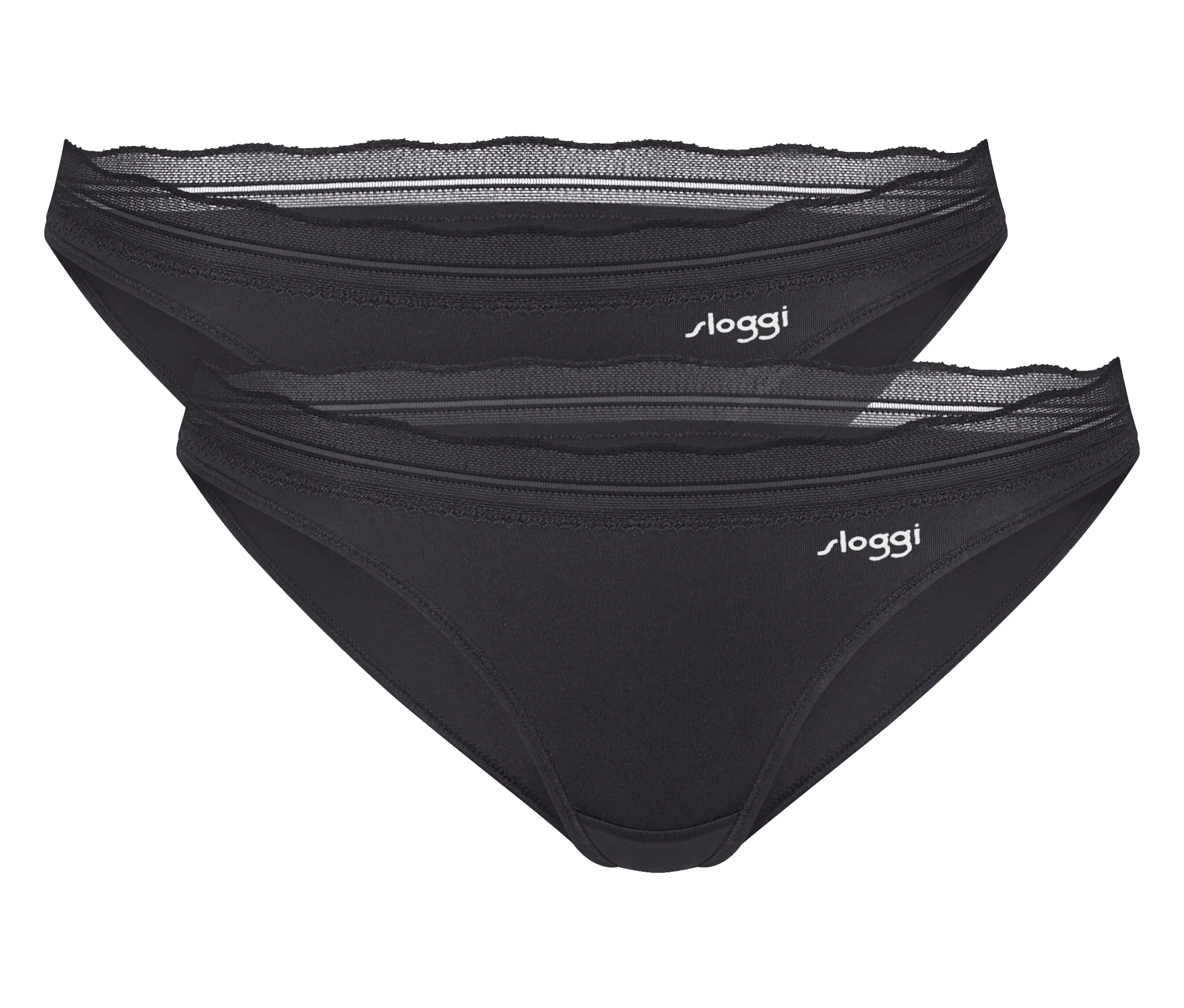 Mini kalhotky sloggi GO Blush Mini, 2 ks, black