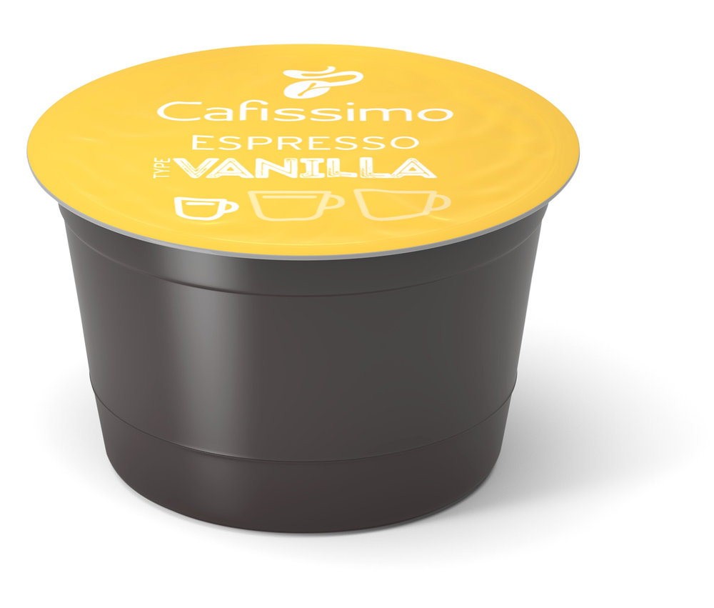 Jedna kapsle Cafissimo Flavoured Espresso – Vanilla.