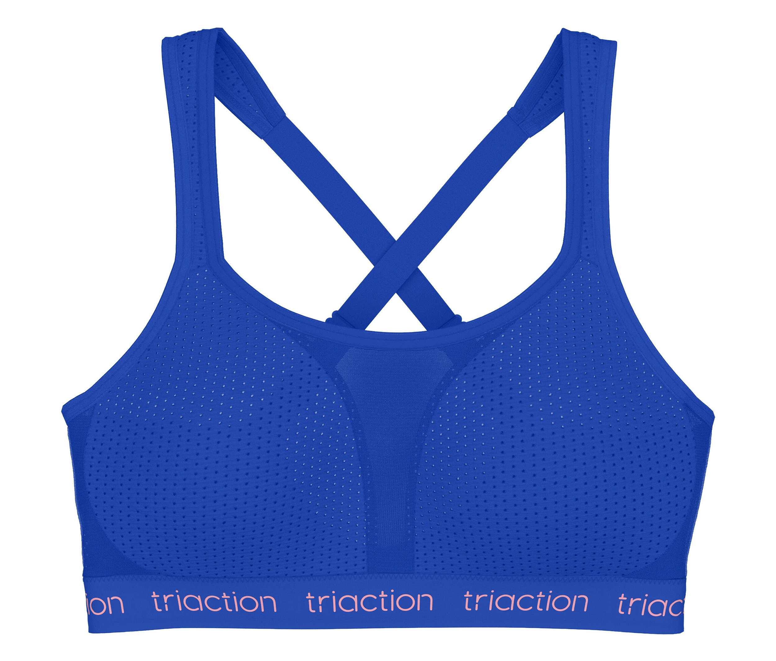 Modrá sportovní podprsenka TRIUMPH Triaction Energy Lite P EX.