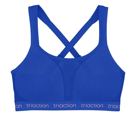Modrá sportovní podprsenka TRIUMPH Triaction Energy Lite P EX.
