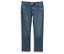 Džíny Tom Tailor TT MARVIN STRAIGHT se strečovým materiálem, Used Mid Stone Blue Denim, ležící na bílém pozadí.