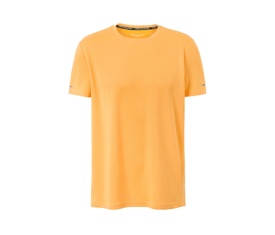 Funkční broskvové tričko.