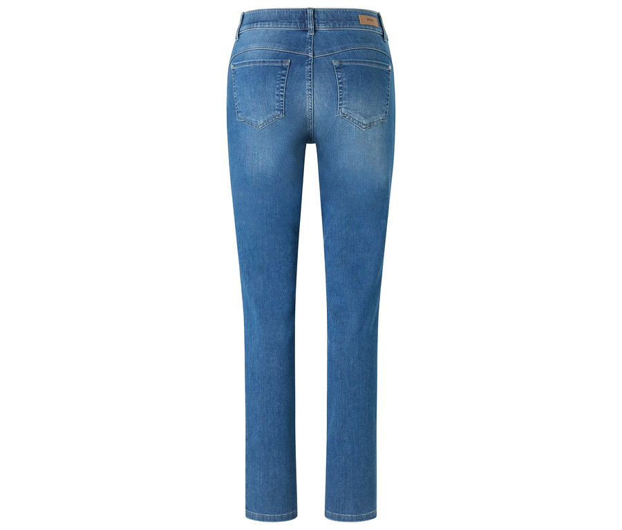 Modré džíny Angels »Cici Push-Up«, slim fit, zezadu.