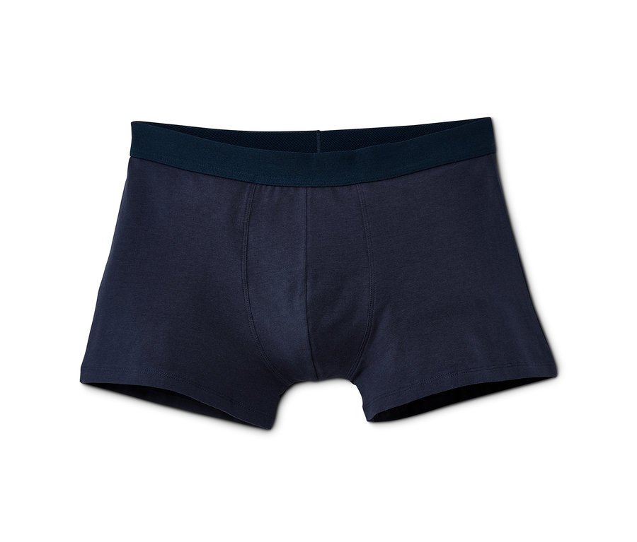 Tmavě modré pánské boxerky, 5 ks.