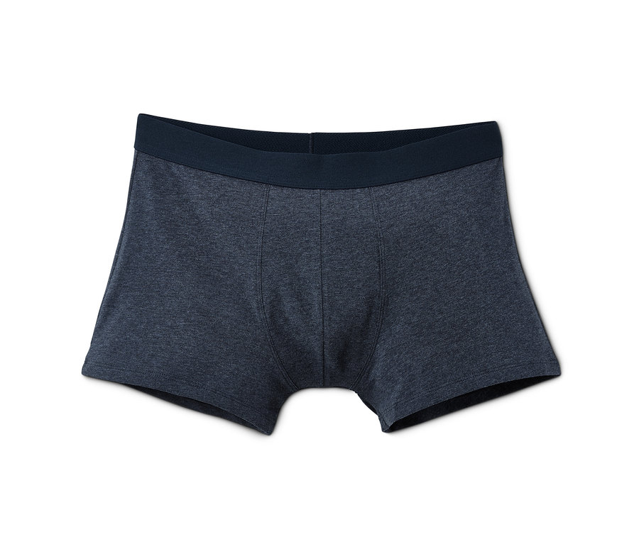 Tmavě modré pánské boxerky, 5 ks.