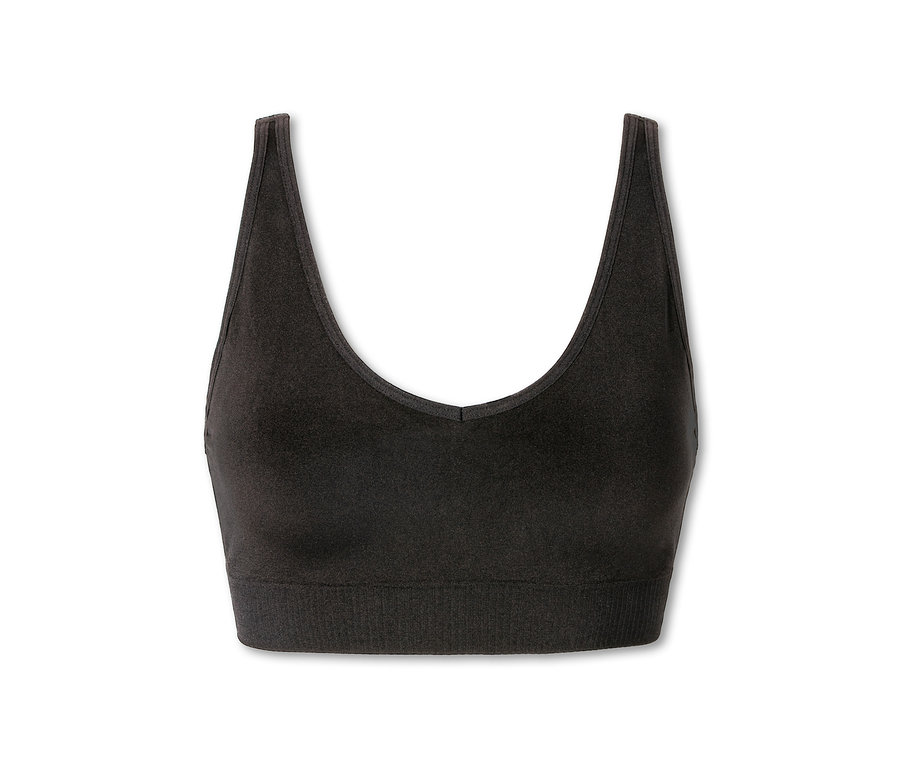 Černá podprsenka s vycpávkami SCHIESSER.