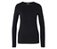 Černé tričko s dlouhým rukávem.
