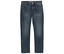 Džíny Tom Tailor TT MARVIN STRAIGHT se strečovým materiálem, Mid Stone Blue Grey Denim, leží na bílém pozadí.
