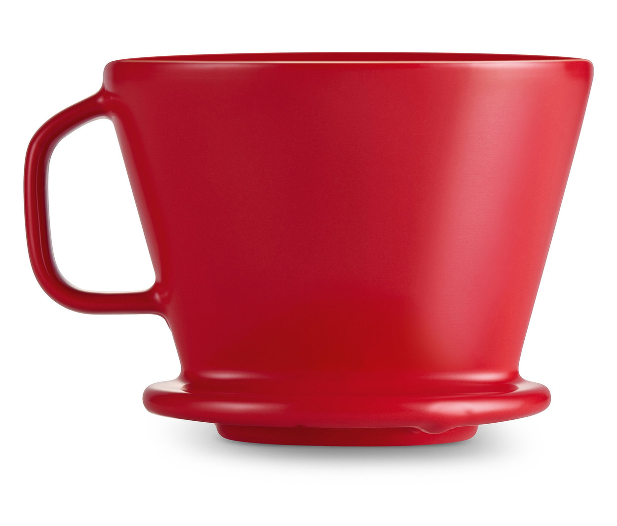 Červený ruční kávový filtr vel. 2.