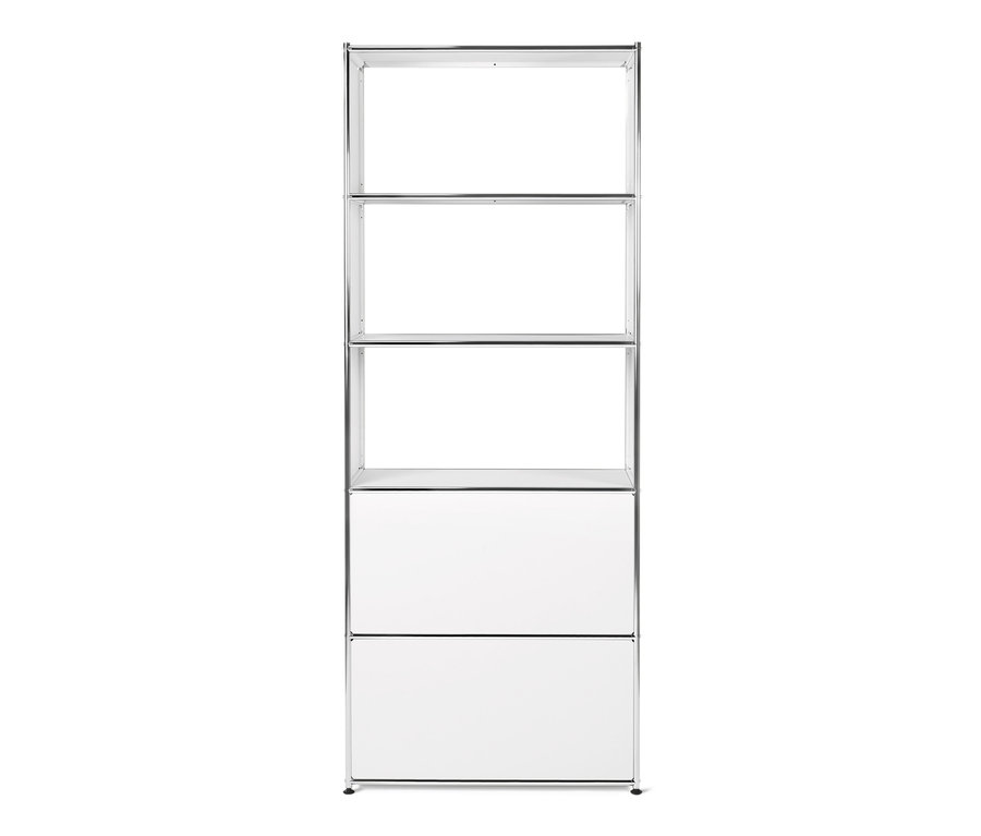 Kovový regál »CN3« se 2 zásuvkami.