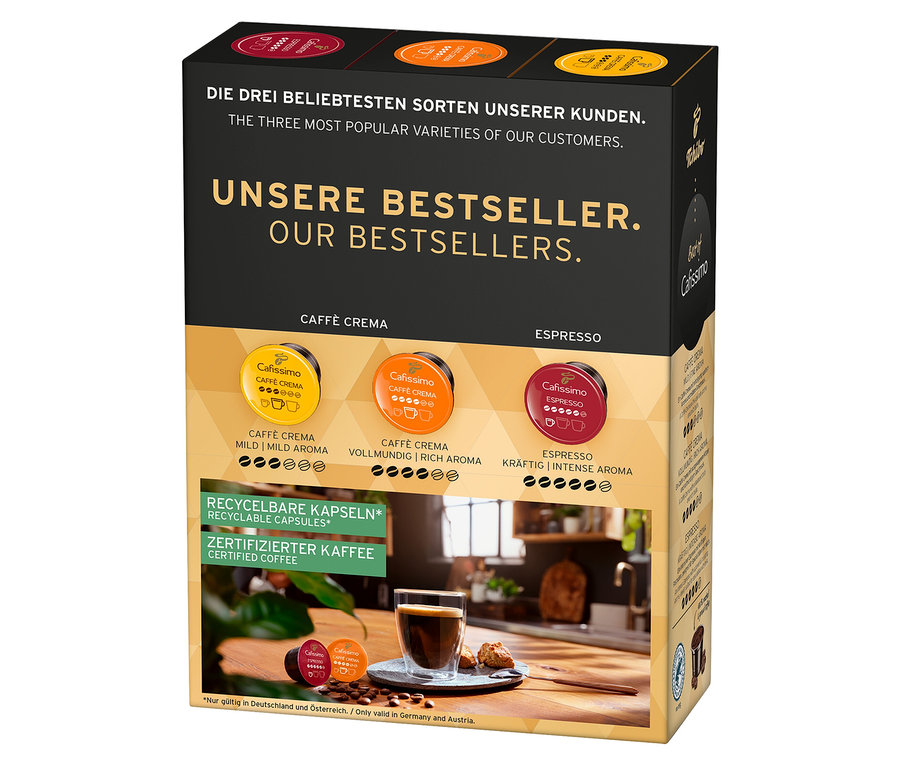Cafissimo Best of Cafissimo 30 kapslí − 30 kapslí