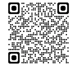 QR kód s černým vzorem na bílém pozadí.