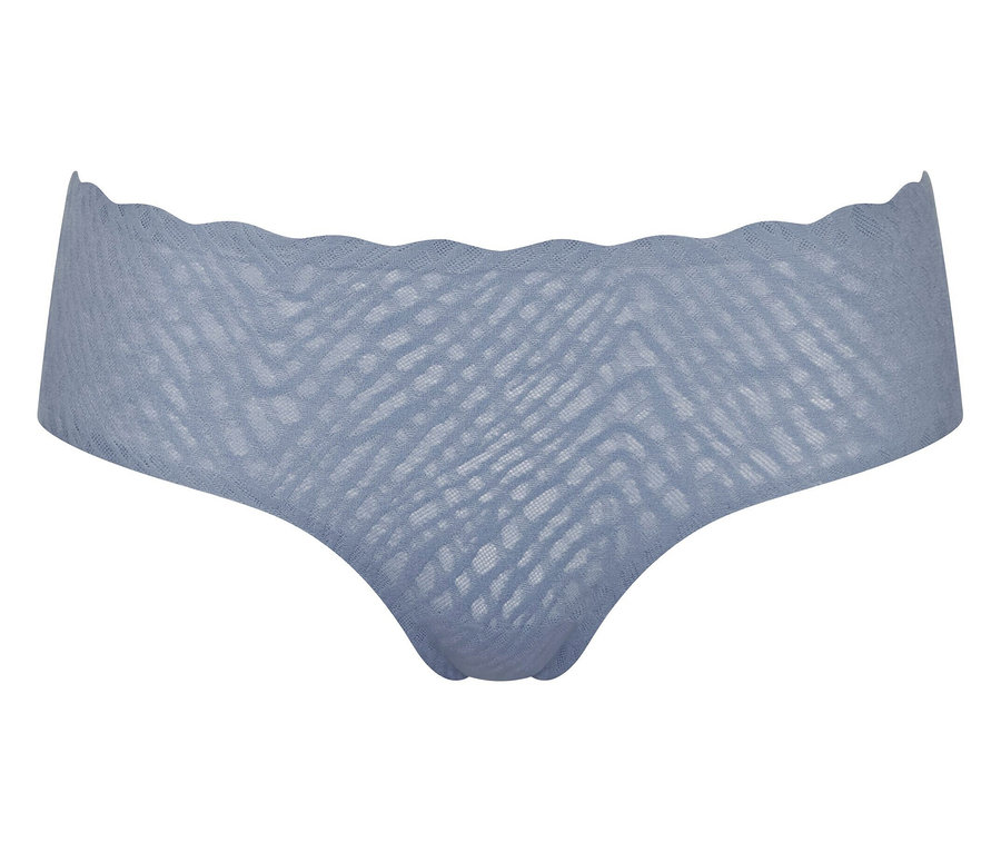 Bokové kalhotky Sloggi ZERO Feel Bliss Hipster v modrošedé barvě.