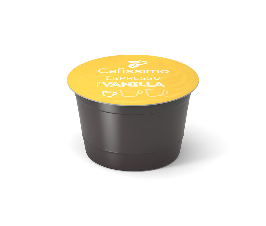 Jedna kapsle Cafissimo Flavoured Espresso – Vanilla.
