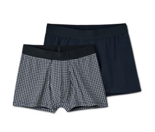 1x tmavě modrá, 1x tmavě modro-bílý celopotisk