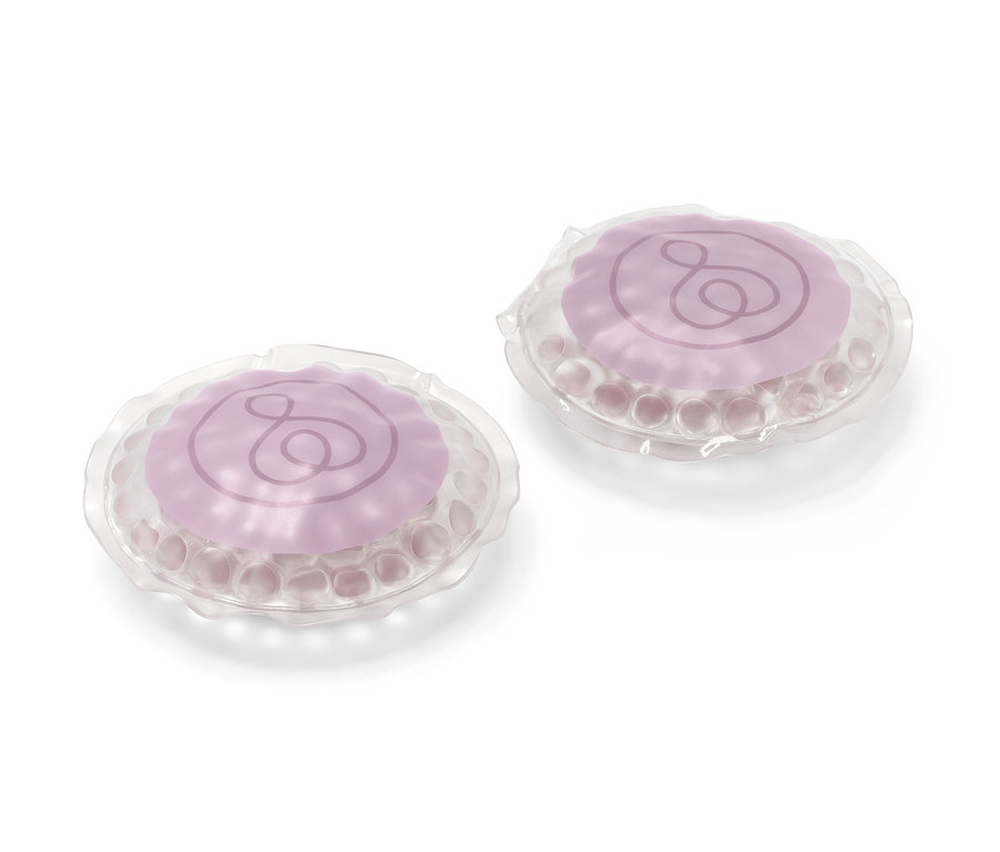 Dva chladicí polštářky na oči.