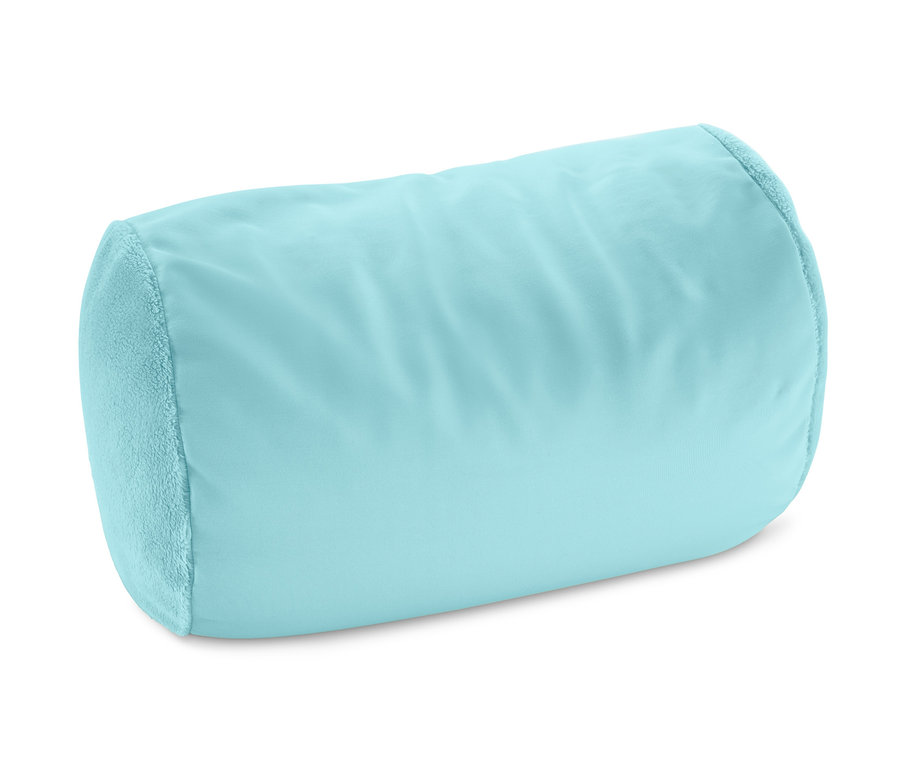 Tyrkysový relaxační polštářek.