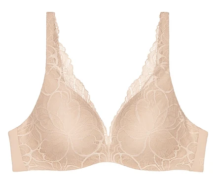 Podprsenka Triumph Body Makeup Illusion Lace WP, tělová.