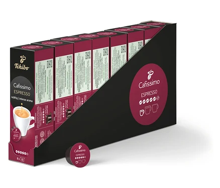 Balení kávových kapslí Cafissimo Espresso kräftig.